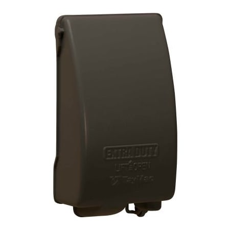 Hubbell Hubbell TayMac, One Gang, Aluminum, Collapsible, In-Use Cover, Bronze MX4280Z